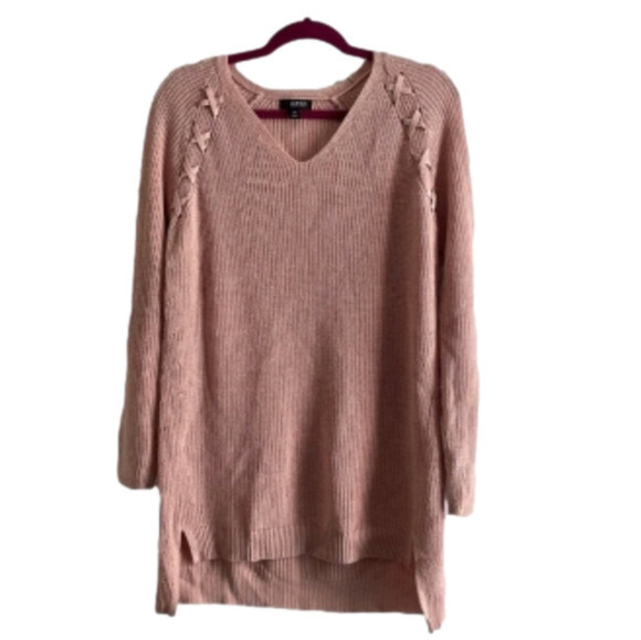 a.n.a Sweaters - A.n.a. A New Approach Women’s Pink knit Sweater Oversized Extra Small XS